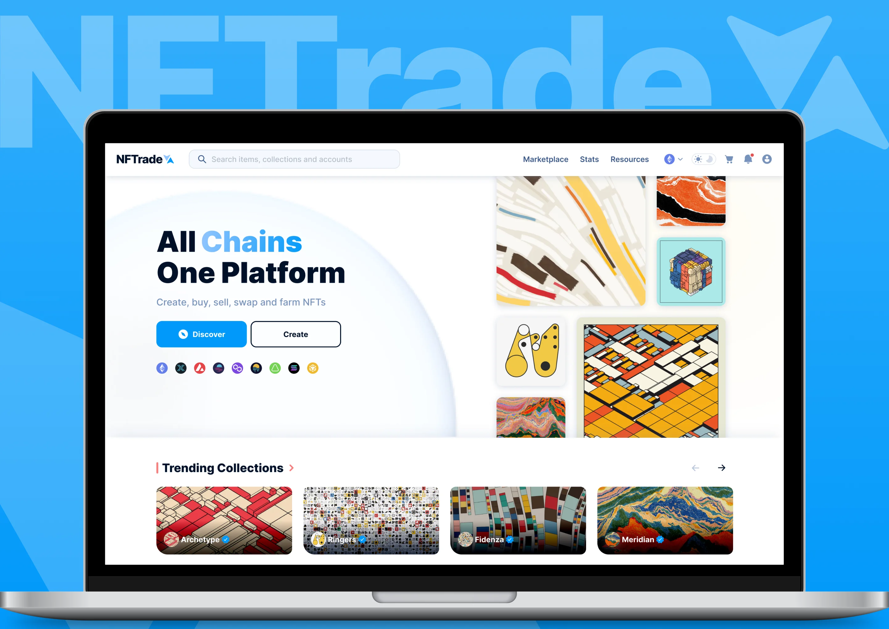 NFTrade marketplace